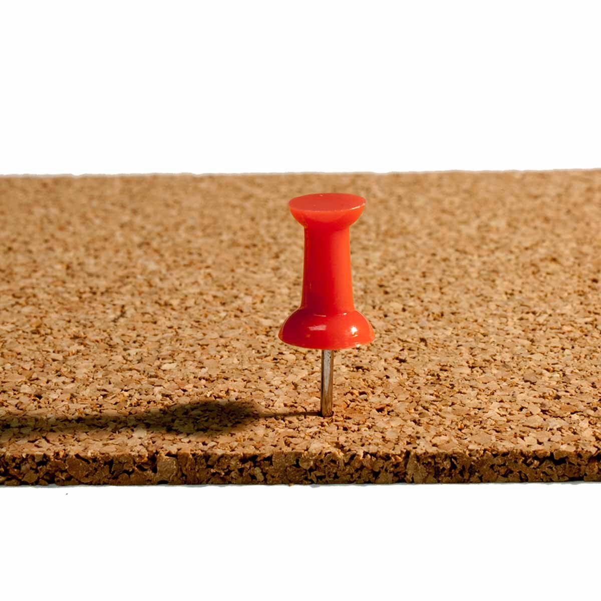 1/8" Natural Tan Cork 48" Wide Full Roll With Tack Image